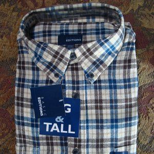 Flannel Button-Down XL-Tall